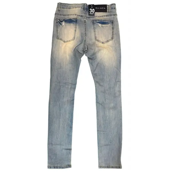 Waimea teared slashed denim - DENIM