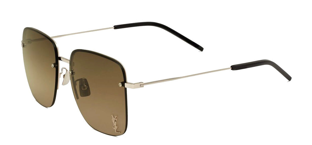 Saint Laurent Gold/Gold Aviator Sunglasses - ECtrendsetters