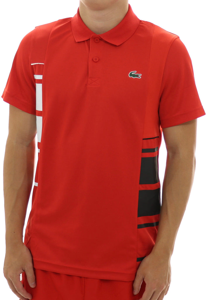 Lacoste Sport Colorblock Pique and Mesh Polo - ECtrendsetters