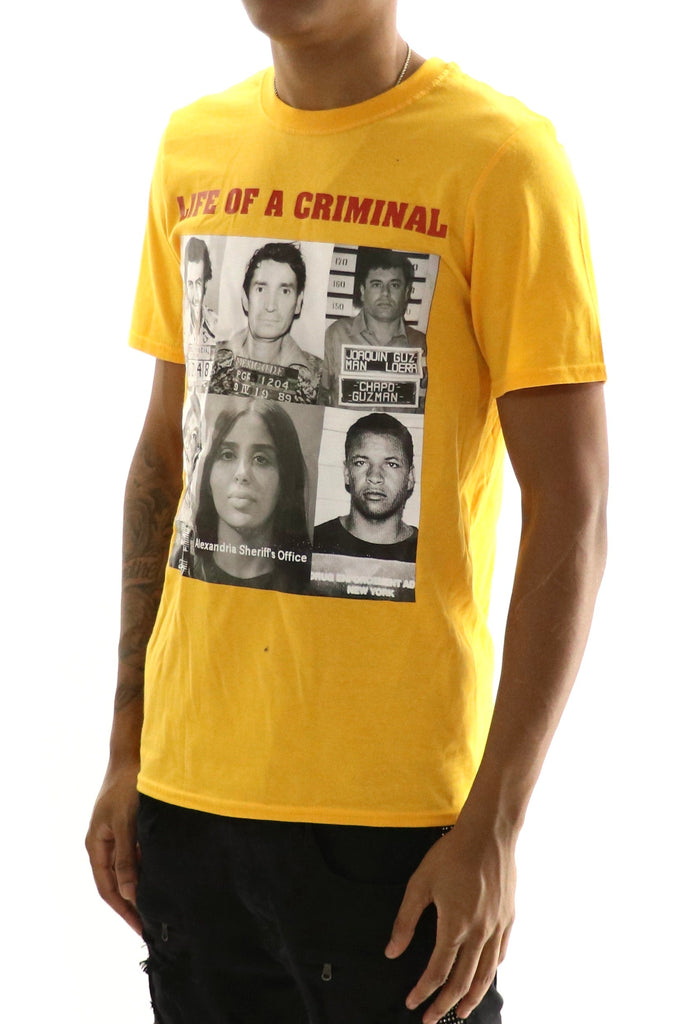 Fast Lane Life Of A Criminal T-Shirt - City Swag USA 