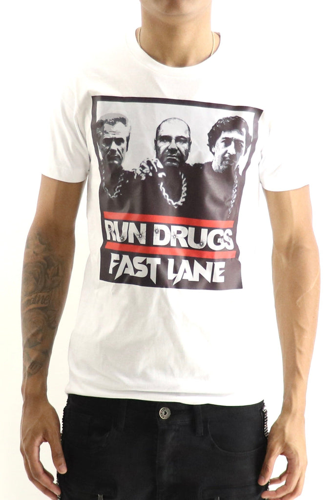 Fast Lane Run Drugs T-Shirt - City Swag USA 