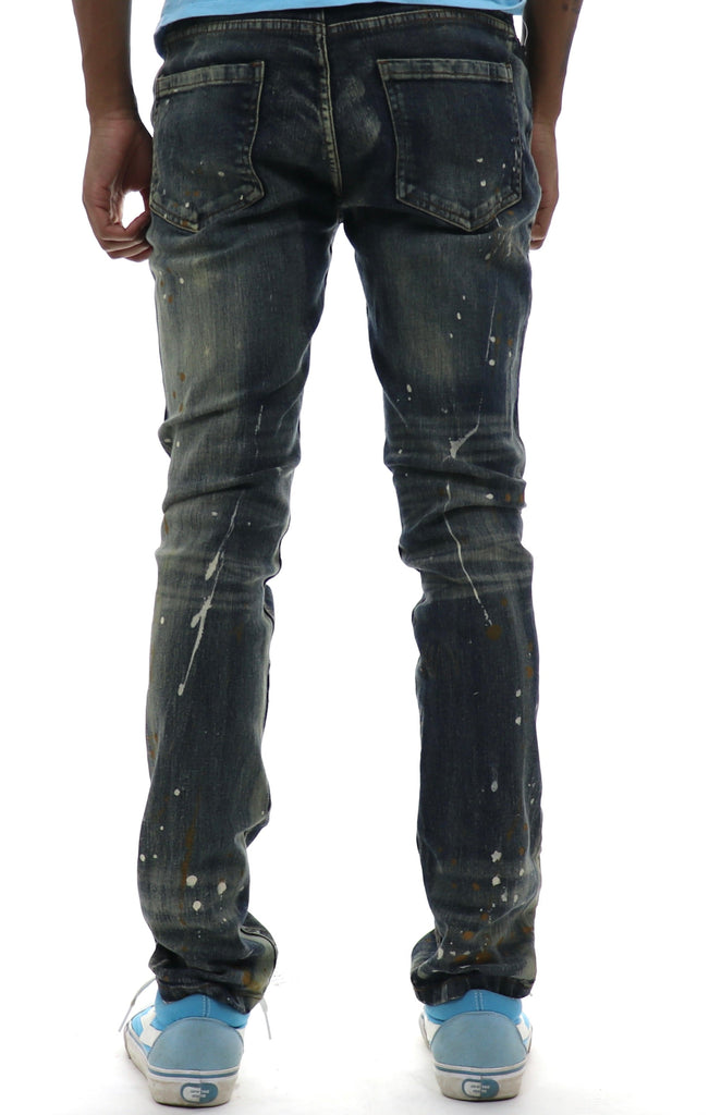 Fwrd Painter Ripped Color Backing Denim - ECtrendsetters