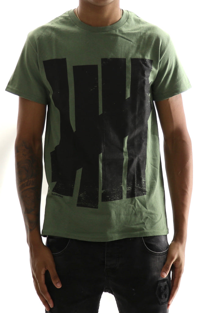 Anti Social Undefeated Excessive Army T-Shirt - ECtrendsetters