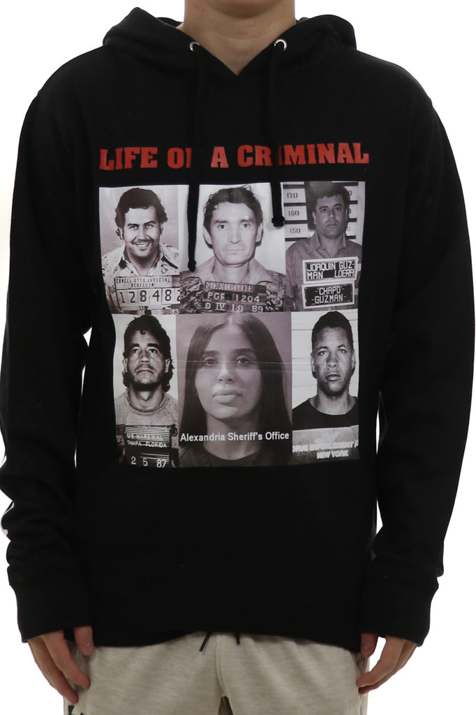 Fast Lane Life Of A Criminal Hoodie - ECtrendsetters